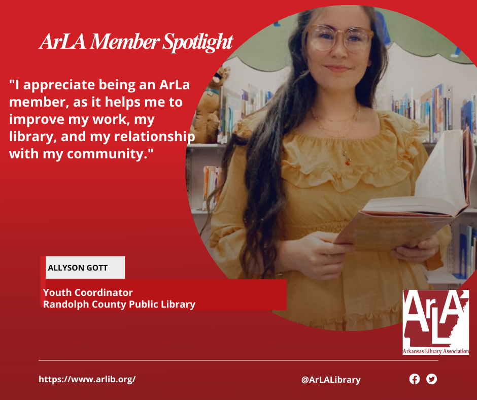ArLA May Spotlight: Allyson Gott